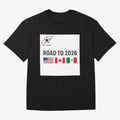 Road to World Cup 2026 Football Journey Classic T-Shirt Germany Messi World Cup 2026 Jersey, Nike Match Day Shirt, Group Stage, Adidas Supporter Tee, Jordan Soccer Fan Top, Bellingham Switzerland Match Day