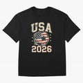 USA 2026 World Cup Soccer Classic T-Shirt Portugal Messi World Cup 2026 Jersey, Adidas Match Day Tee, Knockout Round, Jordan Football Shirt, Nike Soccer Fan Top, Saka Netherlands Fan Club