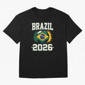 Brazil Soccer Football 2026 Classic T-Shirt FIFA World Cup 2026 Argentina Griezmann Jersey, Jordan Football Tee, Cristiano Ronaldo Netherlands Fans, Adidas Fan Shirt, Nike Supporter Top, De Bruyne Croatia Fan Club