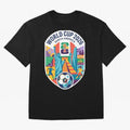 World Cup 2026 North America Soccer Tournament Colorful Emblem Classic T-Shirt Argentina Neymar World Cup 2026 Jersey, Jordan Supporter Tee, Match Day, Nike World Cup Shirt, Adidas Football Fan Top, Neymar Netherlands Final Match