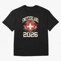 Switzerland 2026 World Cup Classic T-Shirt Get Ready For Match Day Hype Around FIFA World Cup 2026 Jersey, Adidas Soccer Tee, Cristiano Ronaldo Argentina Fans, Nike Football Fan Shirt, Jordan Supporter Top, Rodri Croatia Supporter Night