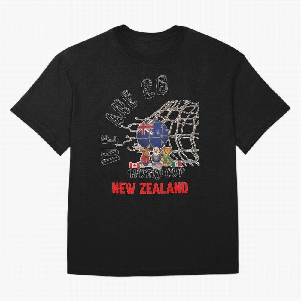 World cup 26 - New Zeland Classic T-Shirt Messi Brazil Football Jersey, Adidas Soccer Tee, World Cup 2026, Nike Football Fan Shirt, Jordan Supporter Top, Bellingham Belgium Match Day