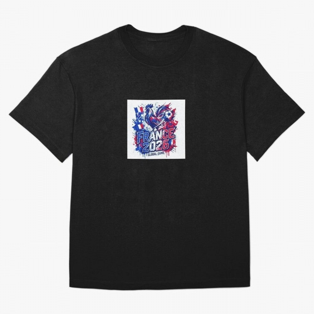 France World Cup 2026 Classic T-Shirt Follow The Final Road Of FIFA World Cup 2026 For Fans Of, Adidas Football Jersey For Final Match, Nike Soccer Shirt For Mbappe Fans, Jordan Match Day Top, Haaland Argentina Stadium Chant