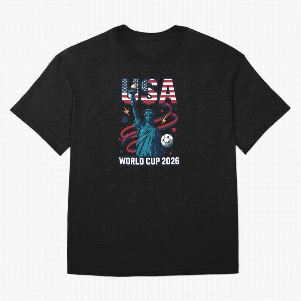 Official USA World Cup 2026 Merchandise Classic T-Shirt Feel Global Football Passion For FIFA World Cup 2026 Fan Jersey, Adidas Football Tee, Portugal Supporter Shirt, Nike Soccer Shirt, Messi Jordan Match Day Top, Yamal Germany Group Stage