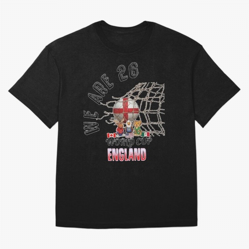 World cup 26 - England Classic T-Shirt Capture Global Football Passion For FIFA World Cup 2026, Adidas Match Day Jersey For Football Fans, Jordan Football Shirt For Neymar Fans, Nike Soccer Fan Top, Musiala Argentina Football Fans