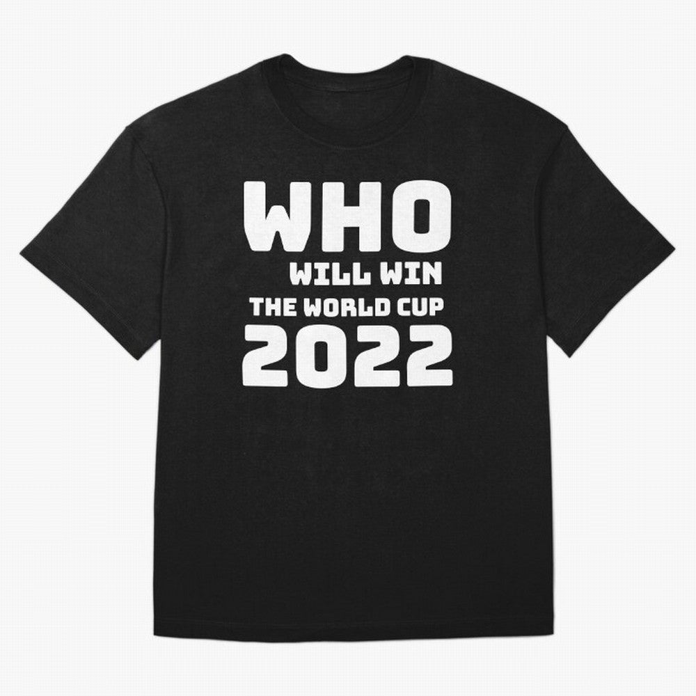 Who Will Win The World Cup 2022 Classic T-Shirt England Messi World Cup 2026 Jersey, Adidas Match Day Tee, Match Day, Jordan Football Shirt, Nike Soccer Fan Top, CR7 Morocco Knockout Round