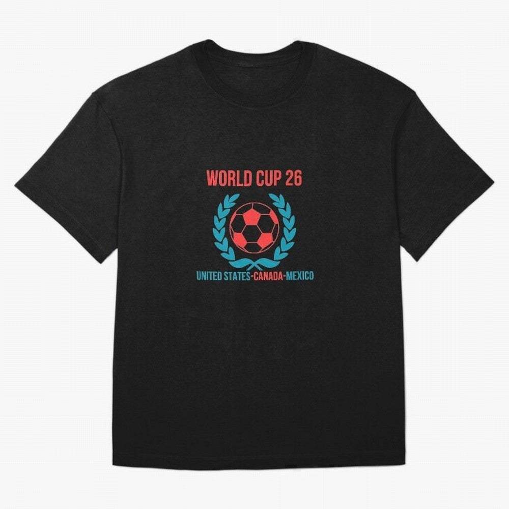 World Cup 2026 United States Canada Mexico Soccer Logo Classic T-Shirt FIFA World Cup 2026 Argentina Neymar Jersey, Nike Fan Tee, Cristiano Ronaldo France Fans, Jordan Soccer Shirt, Adidas Match Day Top, Son England Goal Celebration