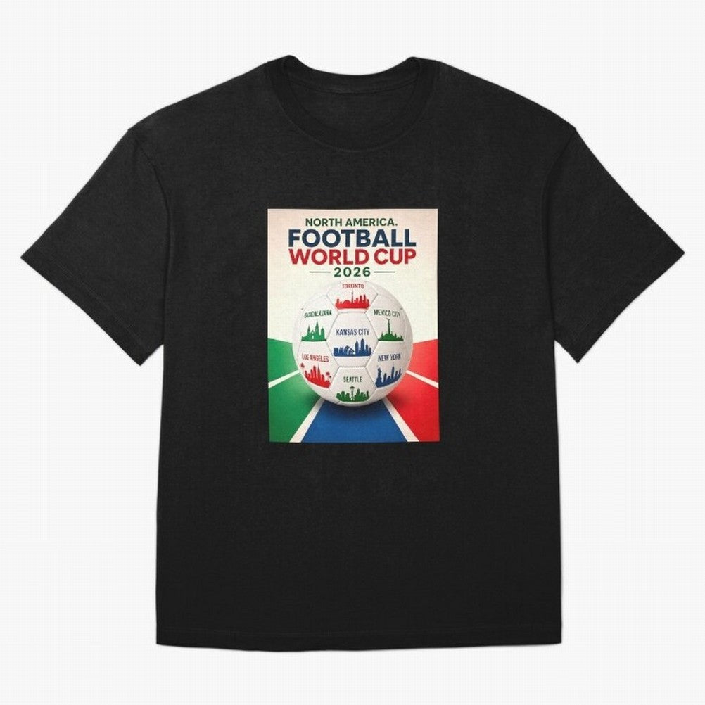 North America Football 2026 Classic T-Shirt Neymar Brazil Football Jersey, Nike Match Day Shirt, World Cup 2026, Adidas Supporter Tee, Jordan Soccer Fan Top, De Bruyne USA Match Day