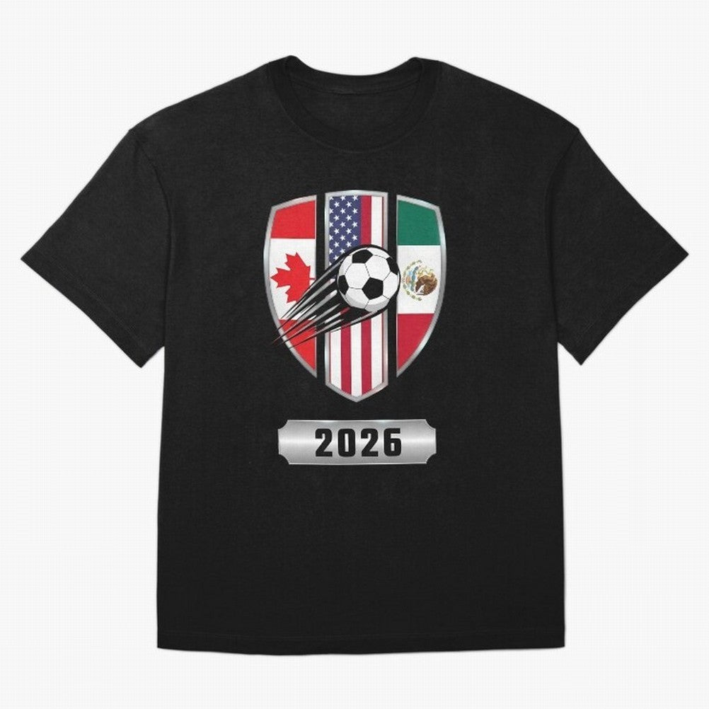 North United America Shield 2026 Cup Classic T-Shirt World Cup 2026 Brazil Foden Jersey, Jordan Football Tee, Supporter Night, Adidas Fan Shirt, Nike Supporter Top