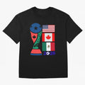 North America Football Unity 2026 Classic T-Shirt Neymar Spain Football Jersey, Nike Fan Tee, World Cup 2026, Jordan Soccer Shirt, Adidas Match Day Top, Modric USA Soccer Fans