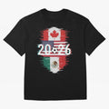 Glitched United 2026 - North America Emblem Classic T-Shirt Cristiano Ronaldo Netherlands Football Jersey, Nike Fan Tee, World Cup 2026, Jordan Soccer Shirt, Adidas Match Day Top, Son Ghana Goal Celebration