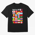 Countries Participating In The World Cup 2022 Qatar Classic T-Shirt Honor Football Greatness During FIFA World Cup 2026 Jersey, Jordan Football Tee, Messi Argentina Fans, Adidas Fan Shirt, Nike Supporter Top, Messi England Fan Club