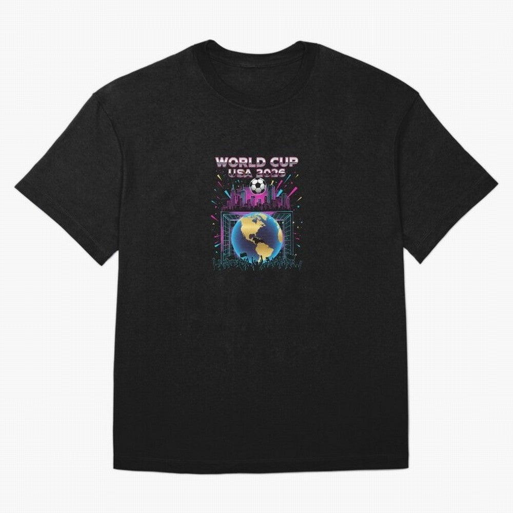 World Cup USA 2026 - Retro Soccer City Celebration Classic T-Shirt Germany Cristiano Ronaldo World Cup 2026 Jersey, Adidas Match Day Tee, Goal Celebration, Jordan Football Shirt, Nike Soccer Fan Top, Vinicius Ecuador Football Fans