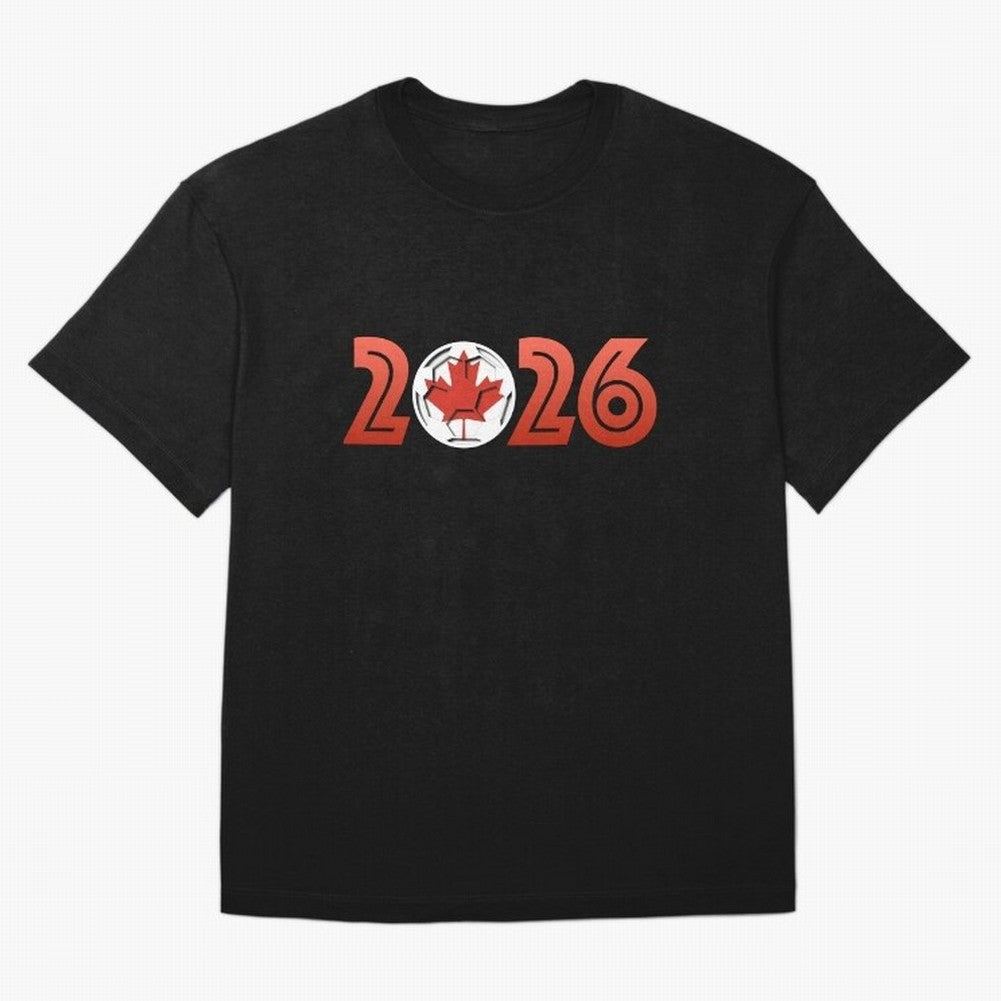 Canada Soccer 2026 Design Classic T-Shirt Portugal Messi World Cup 2026 Jersey, Nike Match Day Shirt, Trophy Race, Adidas Supporter Tee, Jordan Soccer Fan Top, Son Morocco Trophy Race