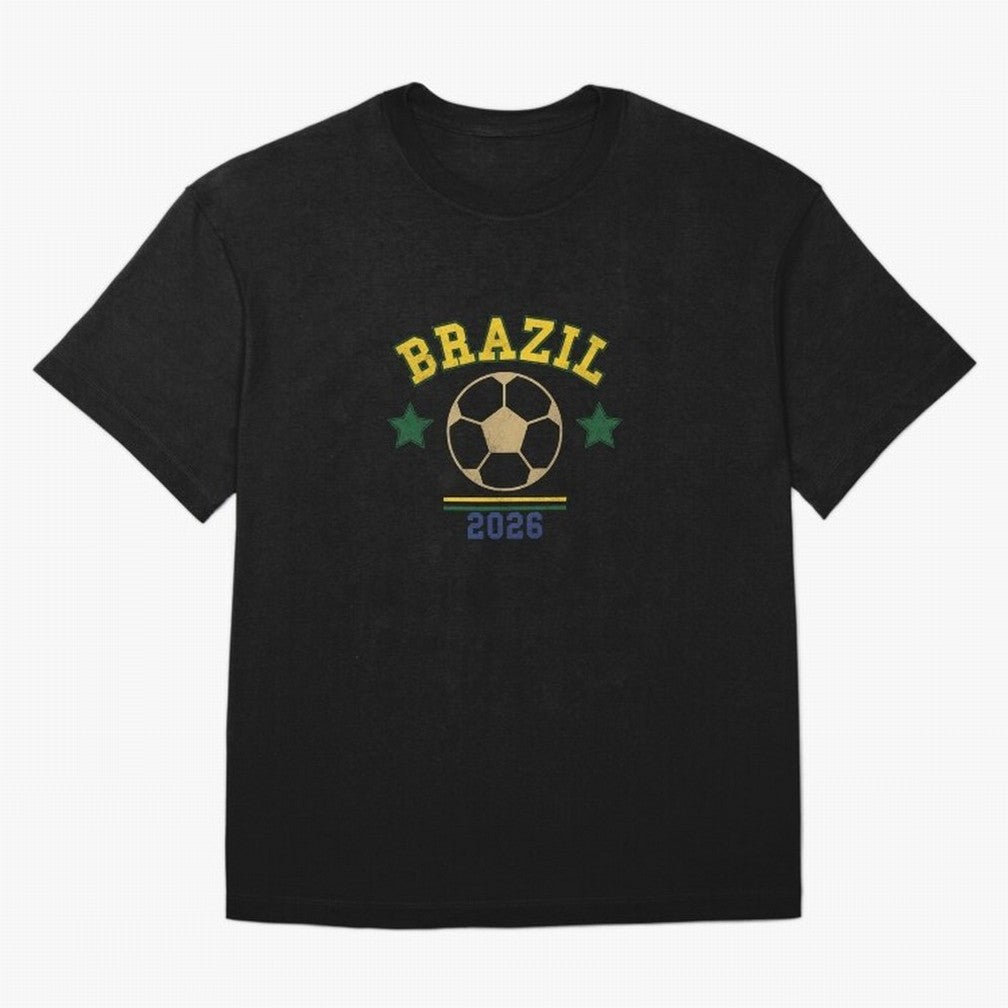 Brazil 2026 ¡ª Vintage Soccer Tee Classic T-Shirt Celebrate Unforgettable Nights In FIFA World Cup 2026 Jersey, Nike Football Tee, Haaland England Fans, Adidas Soccer Shirt, Jordan Fan Top, Musiala England Group Stage