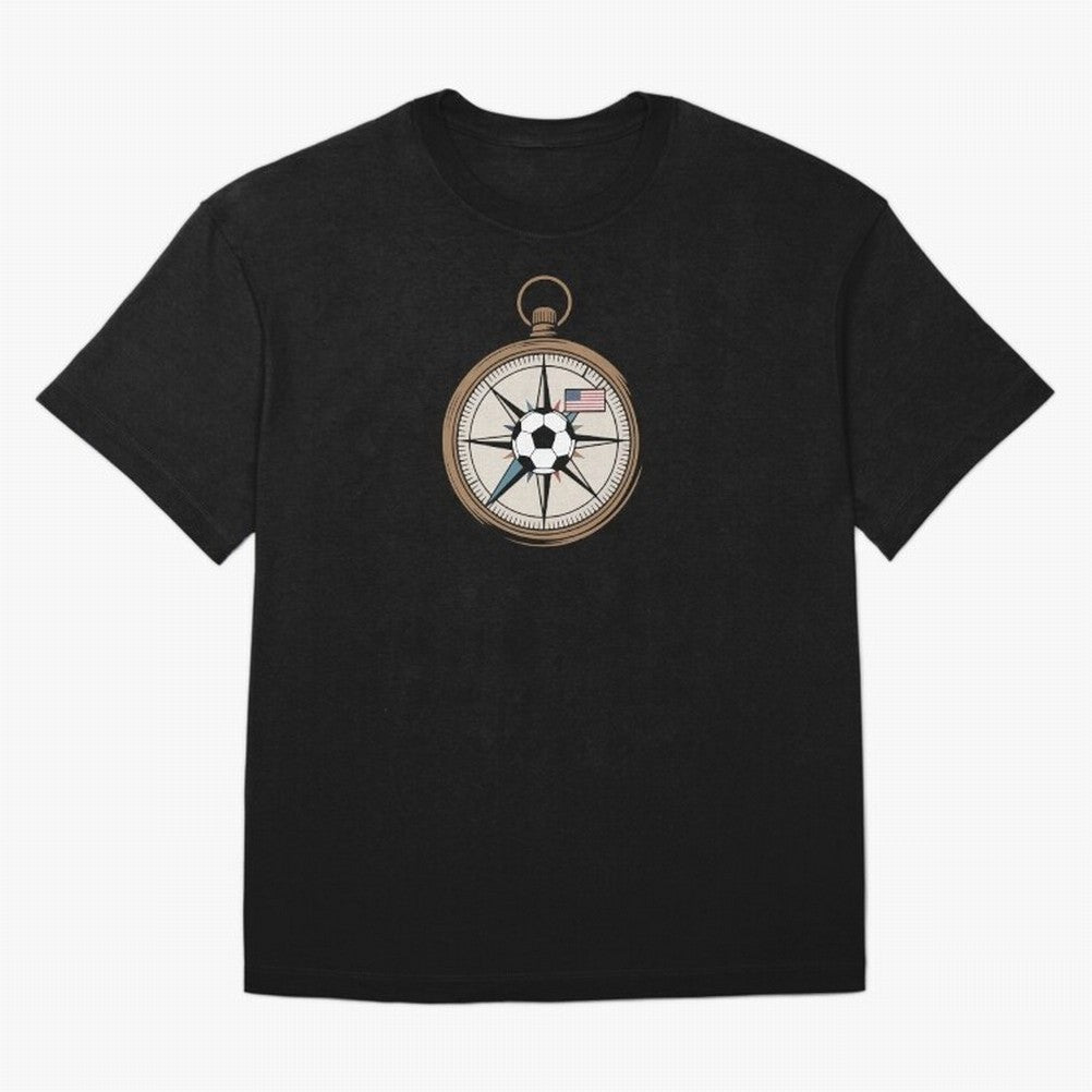 All Roads Lead to 2026 USA Compass Soccer World Cup Classic T-Shirt England Messi World Cup 2026 Jersey, Jordan Football Tee, Group Stage, Adidas Fan Shirt, Nike Supporter Top, Lewandowski Portugal Knockout Round