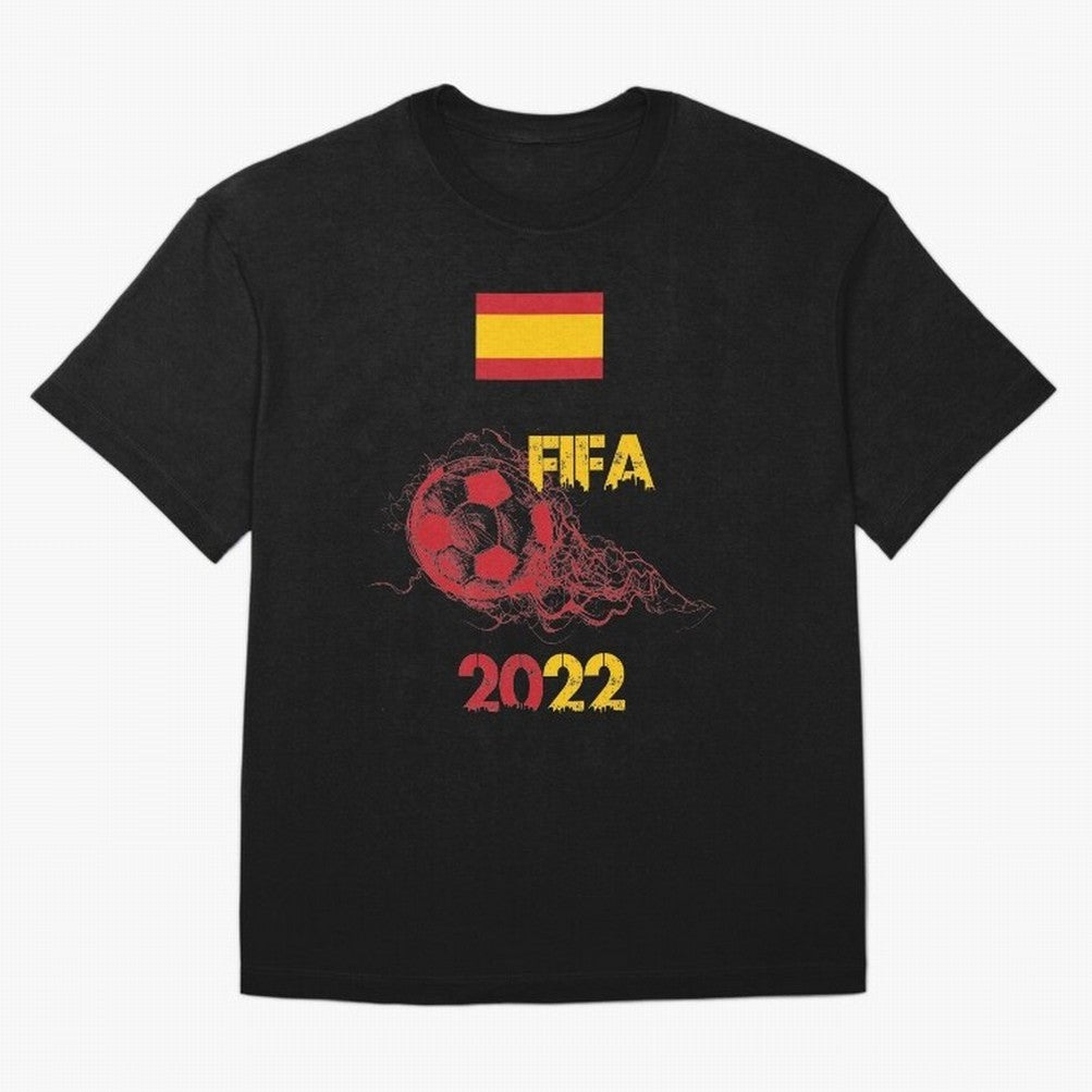 World Cup Qatar 2022 Ispanya Classic T-Shirt Messi Spain Football Jersey, Adidas Football Tee, World Cup 2026, Nike Soccer Shirt, Jordan Match Day Top, Lewandowski France Stadium Chant