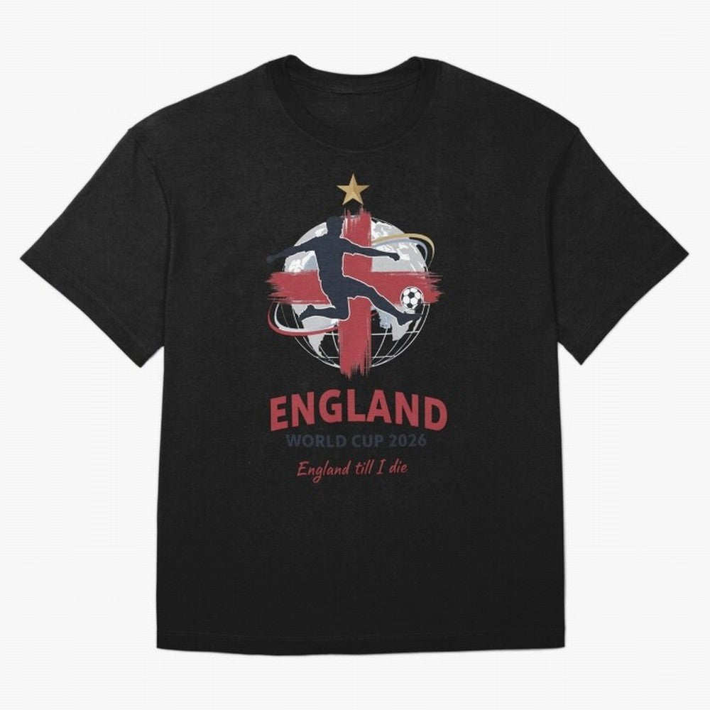 England - World Cup 2026 Fan Art Classic T-Shirt Feel The Roar Of FIFA World Cup 2026 USA Canada Mexico Jersey, Jordan Supporter Tee, Mbappe France Fans, Nike World Cup Shirt, Adidas Football Fan Top, Musiala Australia Goal Celebration