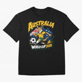 Australia World Cup 2026 Soccer Kangaroo Fan Design Classic T-Shirt Messi England Football Jersey, Adidas Soccer Tee, World Cup 2026, Nike Football Fan Shirt, Jordan Supporter Top, Haaland Norway Supporter Night