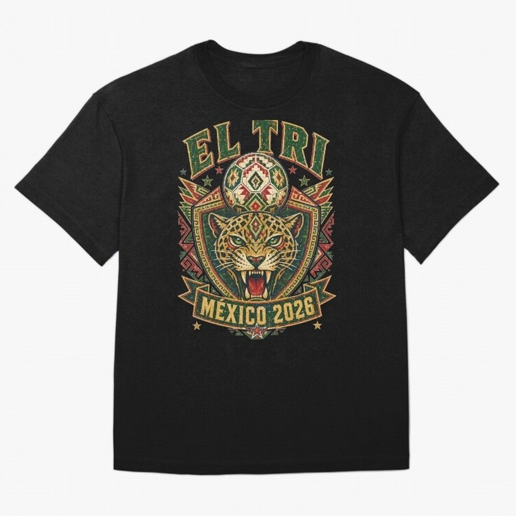 El Tri M¨¦xico 2026 World Cup Soccer T-Shirt Classic T-Shirt Show Your Tournament Heart For The FIFA World Cup 2026, Jordan Football Jersey For Group Stage, Adidas Fan Shirt For Messi Fans, Nike Supporter Top, CR7 Uruguay Knockout Round
