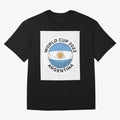 Argentina World Cup Soccer Football 2022 - Qatar World Cup Classic T-Shirt Show Your Tournament Heart For FIFA World Cup 2026 Jersey, Nike Football Tee, Cristiano Ronaldo England Fans, Adidas Soccer Shirt, Jordan Fan Top, Salah Paraguay Stadium Chant