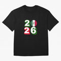 Mexico 2026 Soccer Ball Classic T-Shirt Mbappe Portugal Football Jersey, Jordan Supporter Tee, World Cup 2026, Nike World Cup Shirt, Adidas Football Fan Top, Yamal USA Goal Celebration