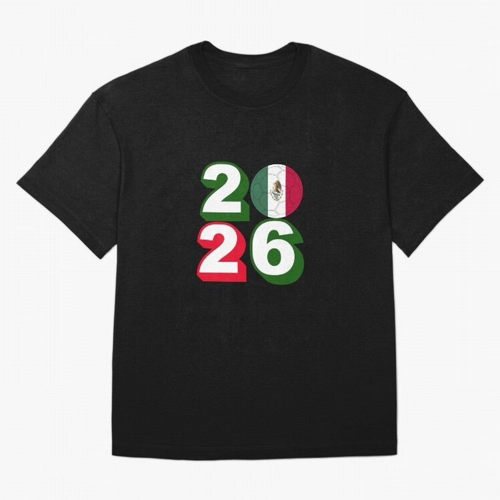 Mexico 2026 Soccer Ball Classic T-Shirt Mbappe Portugal Football Jersey, Jordan Supporter Tee, World Cup 2026, Nike World Cup Shirt, Adidas Football Fan Top, Yamal USA Goal Celebration