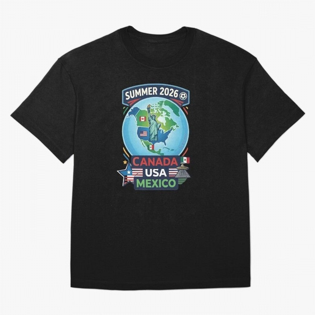 SUMMER 2026 SOCCER Classic T-Shirt Celebrate Every Goal In FIFA World Cup 2026 Group Stage, Nike Fan Jersey For Group Stage, Jordan Soccer Shirt For Cristiano Ronaldo Fans, Adidas Match Day Top, Kane Spain Final Match