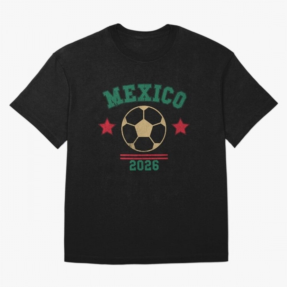 Mexico Soccer Fan 2026 Jersey Style Design Classic T-Shirt FIFA World Cup 2026 Argentina De Bruyne Jersey, Jordan Supporter Tee, Messi Spain Fans, Nike World Cup Shirt, Adidas Football Fan Top, Griezmann Mexico Final Match