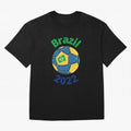 Brazil 2022 Classic T-Shirt Share FIFA World Cup 2026 USA Canada Mexico Spirit, Built Fan Jersey, Jordan Football Tee, Argentina Supporter Shirt, Adidas Fan Shirt, Messi Nike Supporter Top, De Bruyne Sweden Fan Club