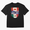 Glitched United 2026 - North America Emblem Cup Classic T-Shirt Spain Messi World Cup 2026 Jersey, Adidas Football Tee, Final Match, Nike Soccer Shirt, Jordan Match Day Top, Griezmann Senegal Watch Party