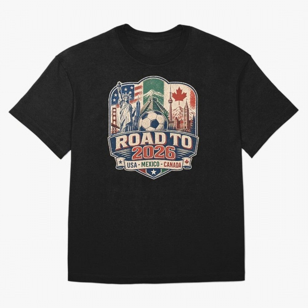Football 2026 USA Mexico Canada Soccer Championship Fan Art Classic T-Shirt Netherlands CR7 World Cup 2026 Jersey, Adidas Match Day Tee, Fan Club, Jordan Football Shirt, Nike Soccer Fan Top, CR7 Morocco Knockout Round