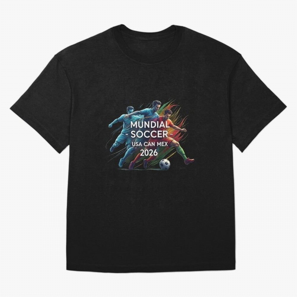 Mundial Soccer 2026 Classic T-Shirt Honor Football Greatness During FIFA World Cup 2026 Jersey, Adidas Soccer Tee, Neymar Spain Fans, Nike Football Fan Shirt, Jordan Supporter Top, Salah Mexico Supporter Night