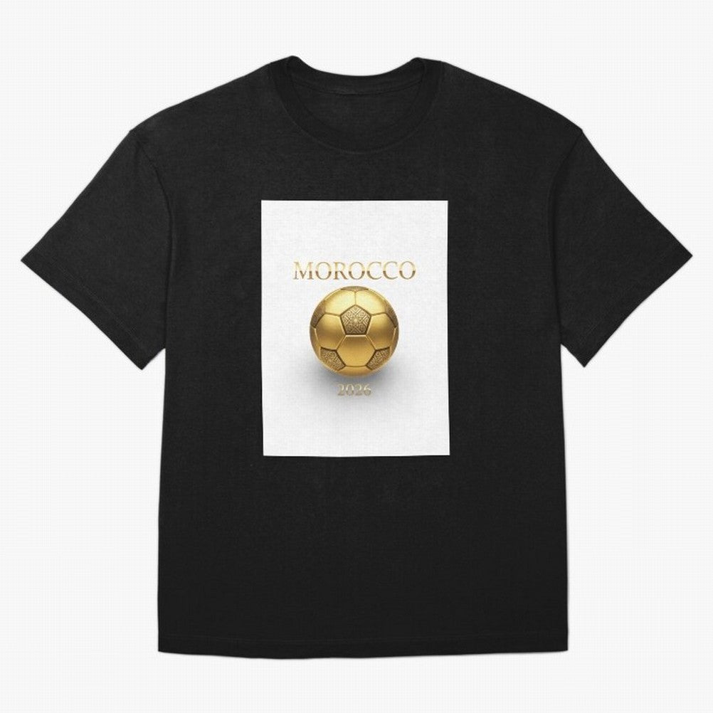Copy of Morocco 2026 World Cup - Traditional Zellige Football Design Classic T-Shirt Bring Trophy Dreams To The FIFA World Cup 2026 USA Canada, Nike Match Day Jersey For Supporter Night, Adidas Supporter Tee For Mbappe Fans, Jordan Soccer Fan Top,