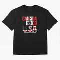 United 2026 World Cup - Canada, Mexico, USA Flags T-Shirt_83138002 Classic T-Shirt FIFA World Cup 2026 Ecuador Messi Fan Jersey, Jordan Supporter Tee, Netherlands Supporter Shirt, Nike World Cup Shirt, Cristiano Ronaldo Adidas Football Fan Top, CR7