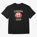 Front Print Canada Soccer World Cup 2026 - Canadian Fan Gift T-Shirt_84561562 Classic T-Shirt Mbappe Portugal Football Jersey, Adidas Football Tee, World Cup 2026, Nike Soccer Shirt, Jordan Match Day Top, Kane USA Watch Party