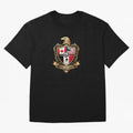 Golden Continental Eagle Soccer World Cup Crest 2026 T-Shirt_83050983 Classic T-Shirt Mbappe Portugal Football Jersey, Jordan Football Tee, World Cup 2026, Adidas Fan Shirt, Nike Supporter Top, Vinicius USA Football Fans
