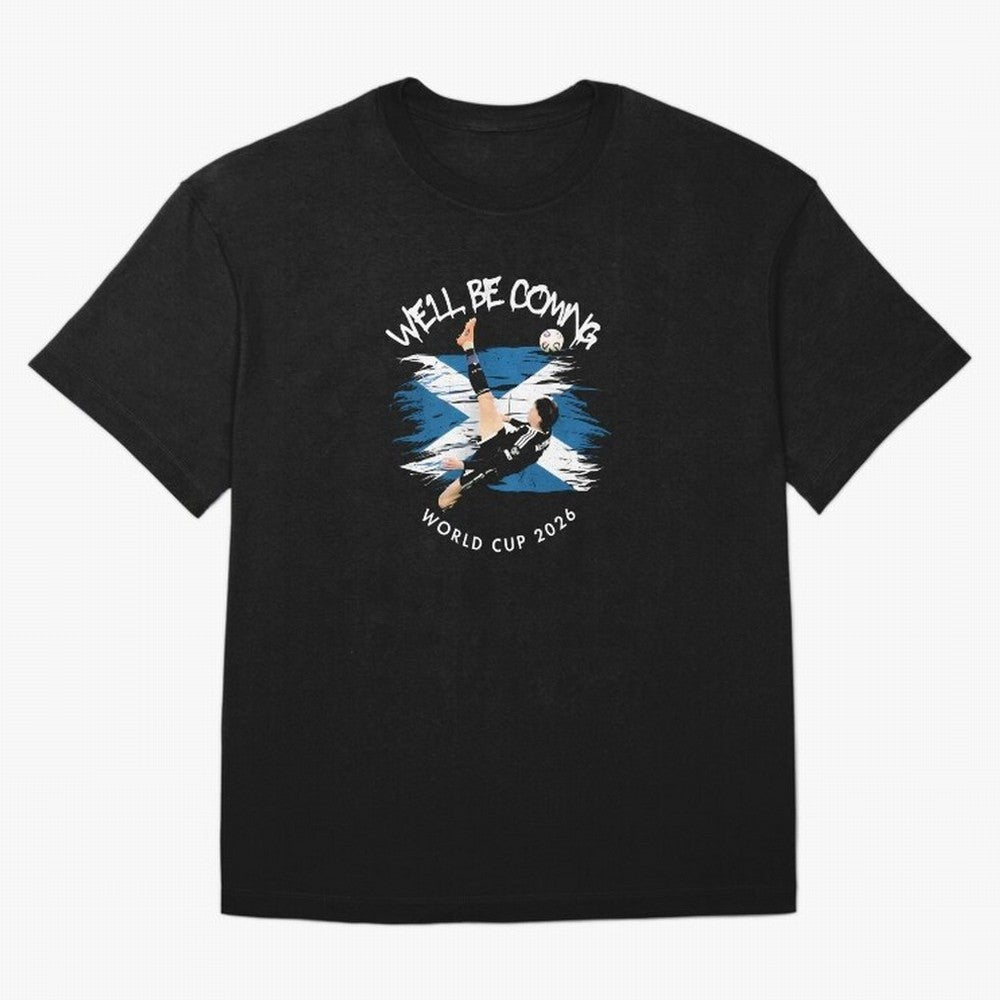 We'll be coming 2026 - Scotland World Cup 2026 ¨C Tartan Army Returns T-Shirt_83870657 Classic T-Shirt Germany Mbappe World Cup 2026 Jersey, Adidas Football Tee, Match Day, Nike Soccer Shirt, Jordan Match Day Top, Haaland Senegal Stadium Chant