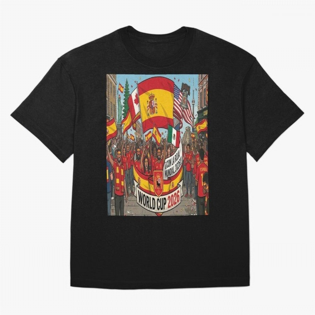 Spain Classic T-Shirt FIFA World Cup 2026 Argentina Bellingham Jersey, Nike Football Tee, Cristiano Ronaldo Portugal Fans, Adidas Soccer Shirt, Jordan Fan Top, Yamal Croatia Group Stage