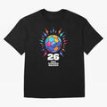 2026 Colorful Soccer Ball USA Canada Mexico 26 Classic T-Shirt Carry FIFA World Cup 2026 Group Stage Connected To, Nike Football Jersey For Group Stage, Adidas Soccer Shirt For Cristiano Ronaldo Fans, Jordan Fan Top, Mbappe Canada Group Stage