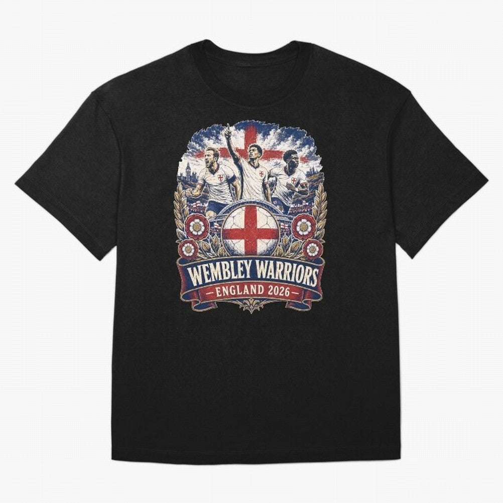 Wembley Warriors Classic T-Shirt Messi Argentina Football Jersey, Nike Match Day Shirt, World Cup 2026, Adidas Supporter Tee, Jordan Soccer Fan Top, Lewandowski France Supporter Night