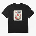 Go Japan Soccer Ball Flag | Japanese Football Fan Graphic Tee Classic T-Shirt FIFA World Cup 2026 Canada Messi, Jordan Supporter Jersey For Match Day, Nike World Cup Shirt For Messi Fans, Adidas Football Fan Top, CR7 Argentina Soccer Fans