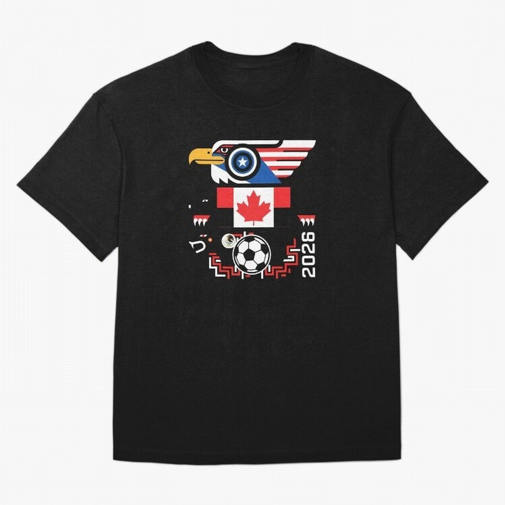 North America Spirit Cup 2026 T-Shirt_82734510 Classic T-Shirt Feel The Heartbeat Of FIFA World Cup 2026 USA Canada Jersey, Nike Fan Tee, Neymar France Fans, Jordan Soccer Shirt, Adidas Match Day Top, Son Paraguay Goal Celebration