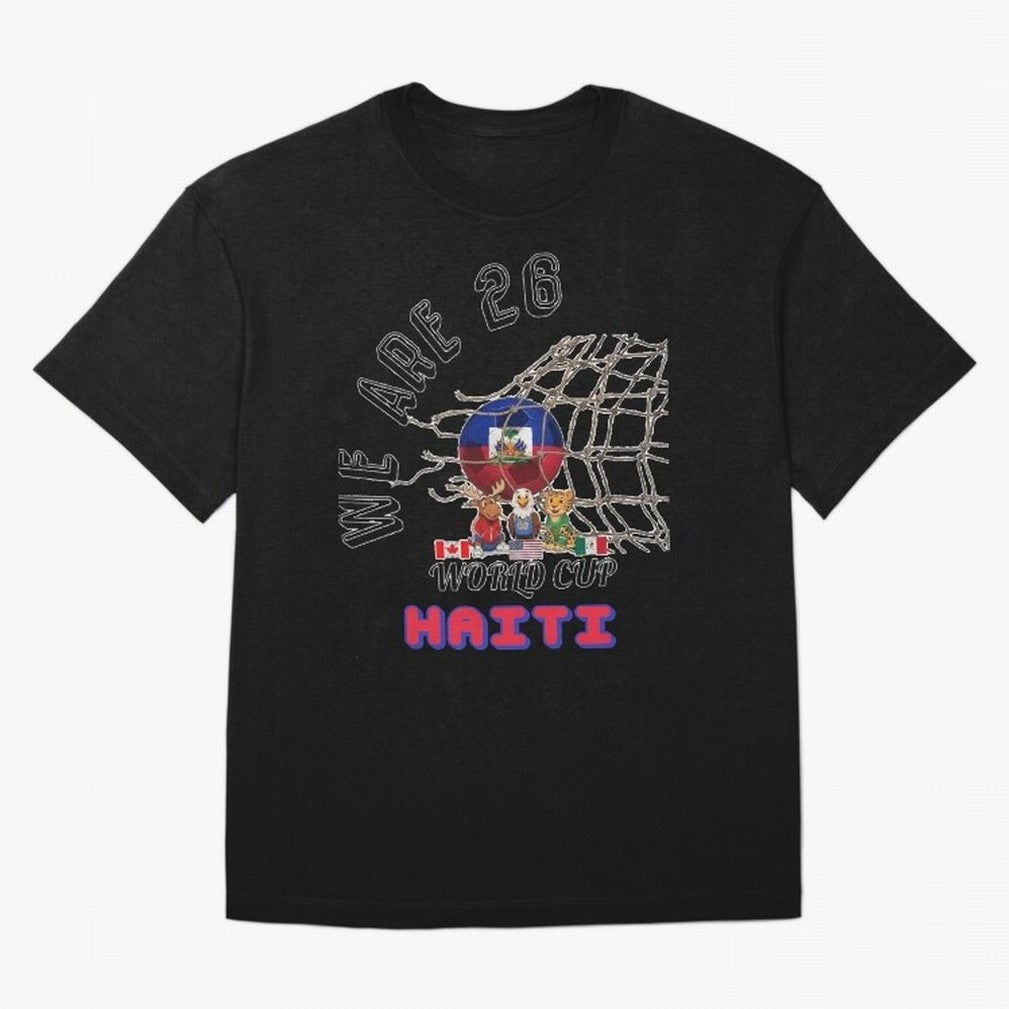 World cup 26 - Haiti Classic T-Shirt FIFA World Cup 2026 Canada Saka, Nike Football Jersey For Match Day, Adidas Soccer Shirt For Messi Fans, Jordan Fan Top, Salah Argentina Stadium Chant