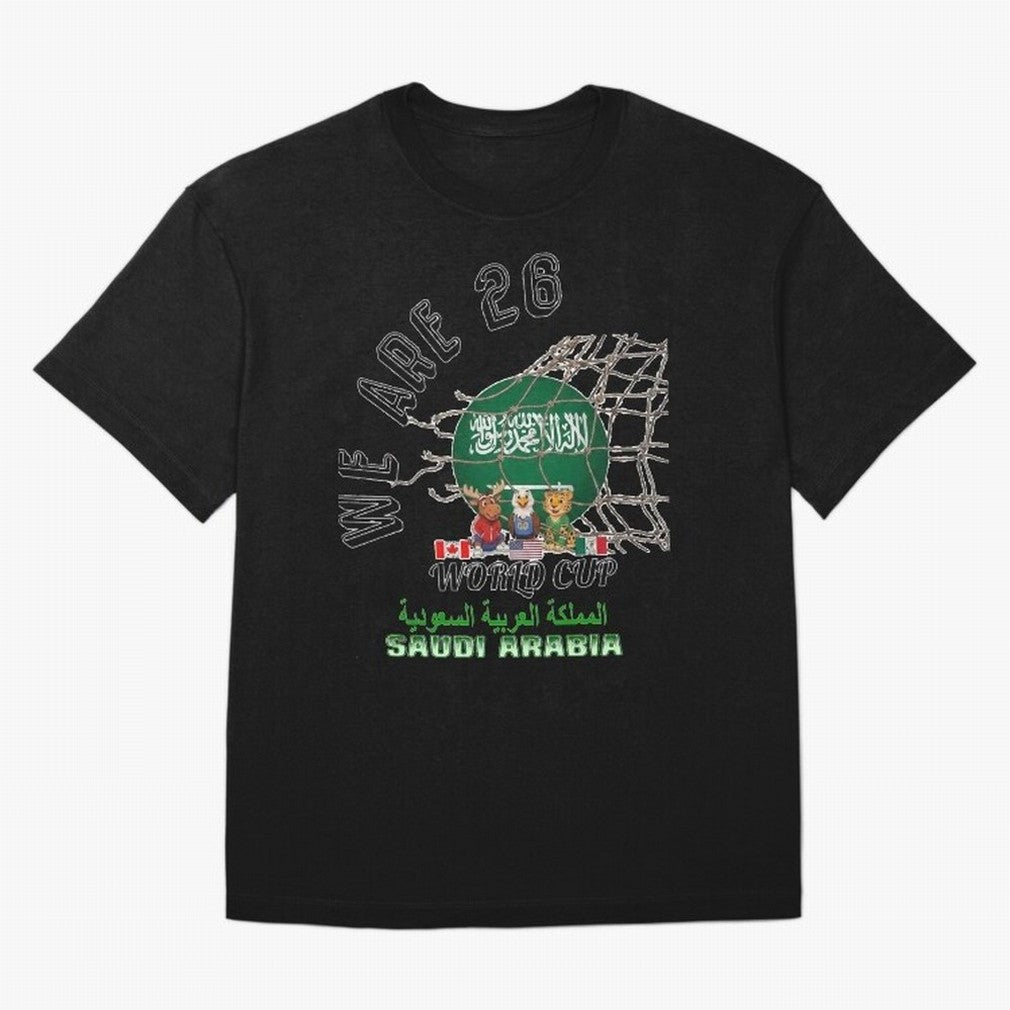 World cup 26 - Saudi Arabia Classic T-Shirt Represent The Passion Of FIFA World Cup 2026 USA Canada Jersey, Adidas Football Tee, Messi Brazil Fans, Nike Soccer Shirt, Jordan Match Day Top, Lewandowski Croatia Stadium Chant