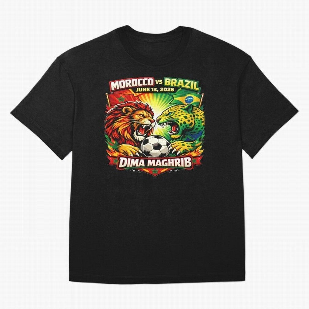 World Cup 2026, Dima Maghrib, June 13, 2026, We Are Morocco, Go Morocco, Morocco vs Brazil, Morocco World Cup 2026, World Morocco, Maghrib Classic T-Shirt FIFA World Cup 2026 Ecuador Neymar Fan Jersey, Nike Match Day Shirt, Spain Supporter Shirt,