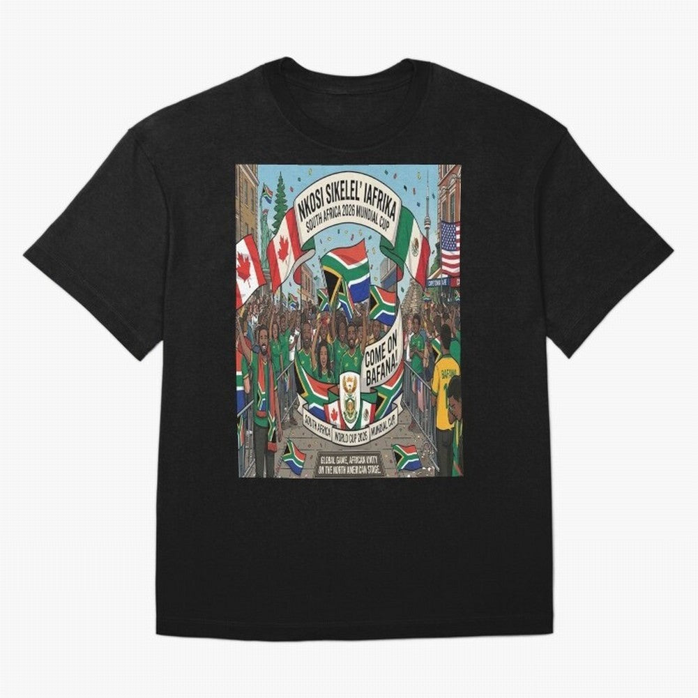 Soiuth Africa Classic T-Shirt Messi Brazil Football Jersey, Nike Football Tee, World Cup 2026, Adidas Soccer Shirt, Jordan Fan Top, Foden Norway Stadium Chant