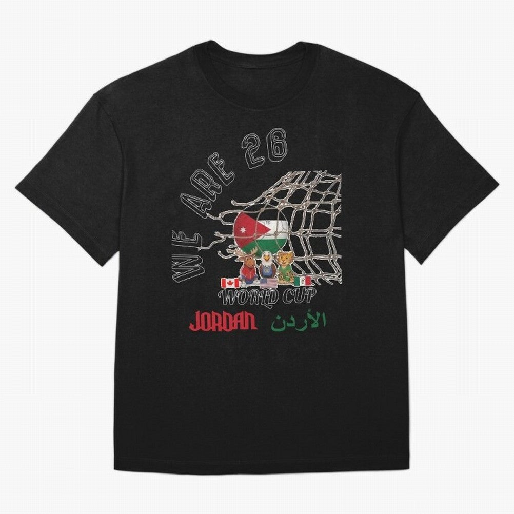 World cup 26 - Jordan Classic T-Shirt Bring The FIFA World Cup 2026 Journey Through Messi, CR7 Jersey, Jordan Football Tee, Messi France Fans, Adidas Fan Shirt, Nike Supporter Top, Rodri Croatia Knockout Round