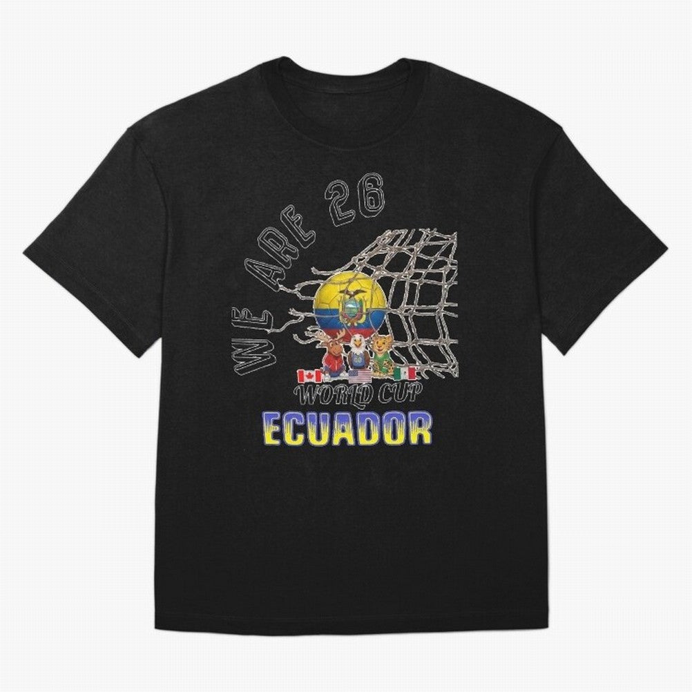 World cup 26 - Ecuador Classic T-Shirt Argentina CR7 World Cup 2026 Jersey, Adidas Soccer Tee, Supporter Night, Nike Football Fan Shirt, Jordan Supporter Top, Saka Netherlands Match Day