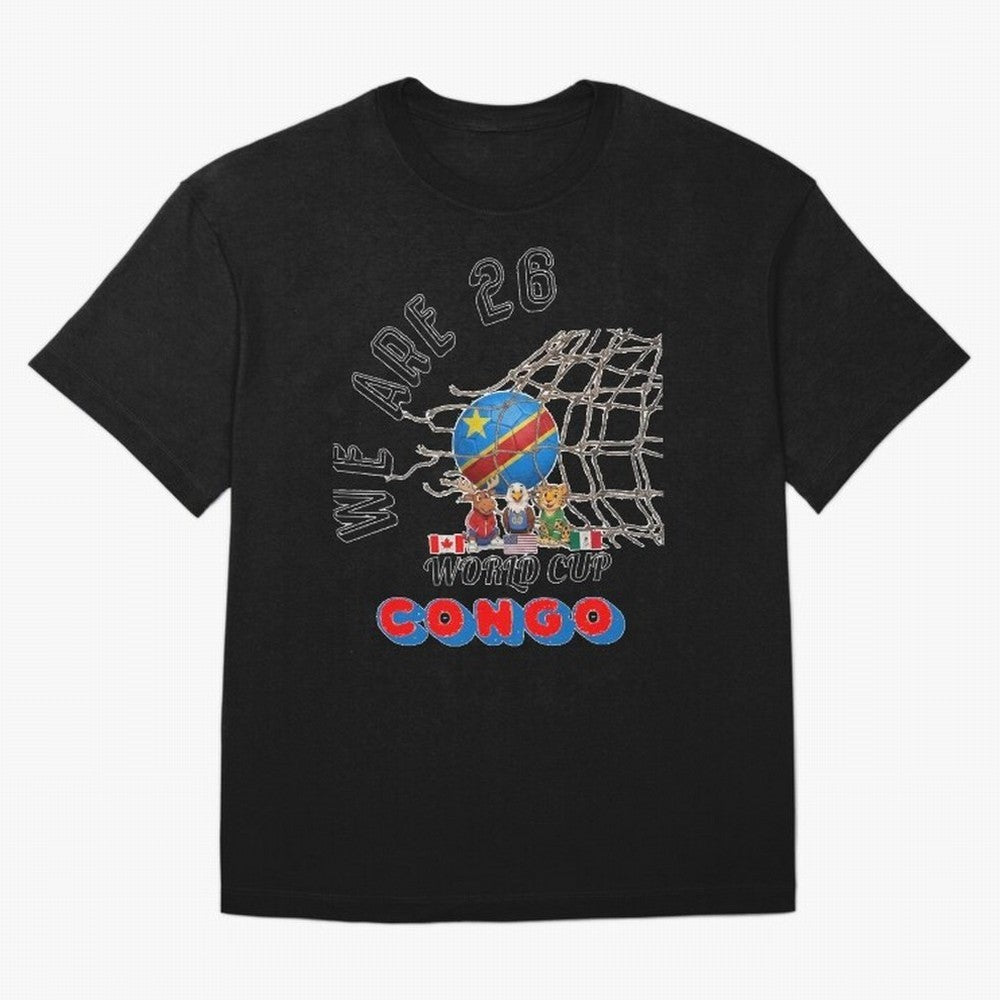 World cup 26 - Congo Classic T-Shirt Make Every Kick Count In FIFA World Cup 2026 Spirit Jersey, Adidas Soccer Tee, CR7 France Fans, Nike Football Fan Shirt, Jordan Supporter Top, Mbappe Paraguay Trophy Race